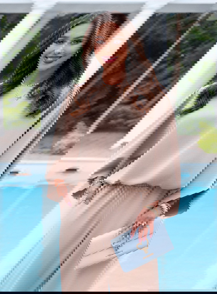 Komplet bluzka oversize i spodnie...