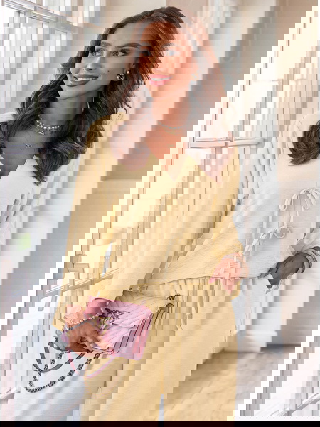 Komplet bluzka z dekoltem w... 2