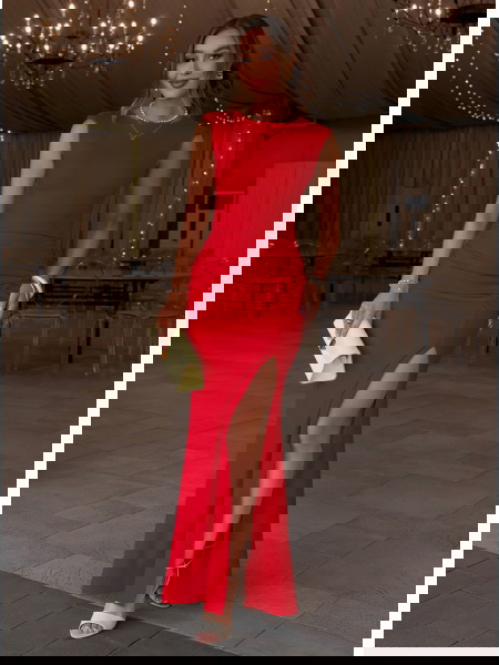 Malinowa dopasowana... 2