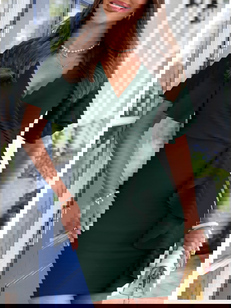 Sukienka z przekładanym... 2