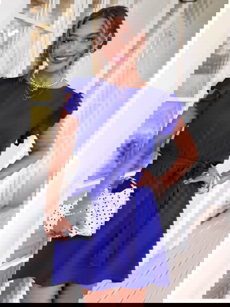 Chabrowa sukienka z...