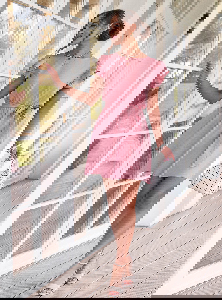 Sukienka z wiązaniem w talii Dalinda...