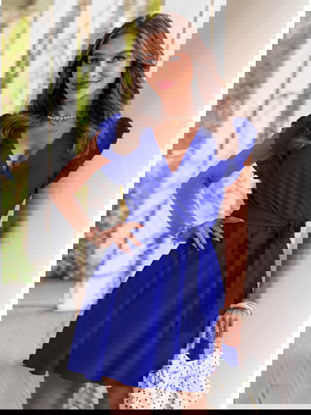 Chabrowa sukienka z...