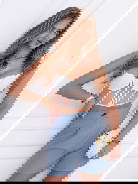 Szorty z wysokim stanem i... 2