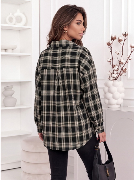 Czarna koszula oversize w... 2