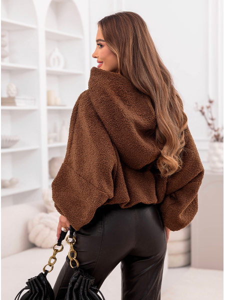 Czekoladowa bluza typu... 2