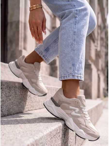 Beżowe buty sportowe Newbala 2