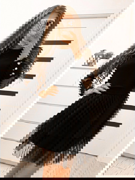 ROZKLOSZOWANA SUKIENKA Z TIULEM ORDELLA 2