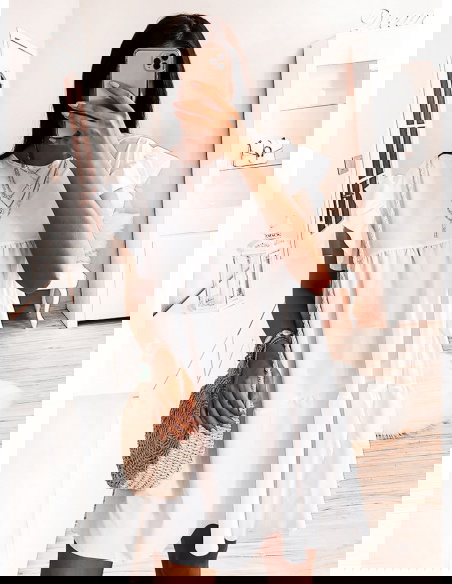 ZWIEWNA SUKIENKA OVERSIZE VAFARA